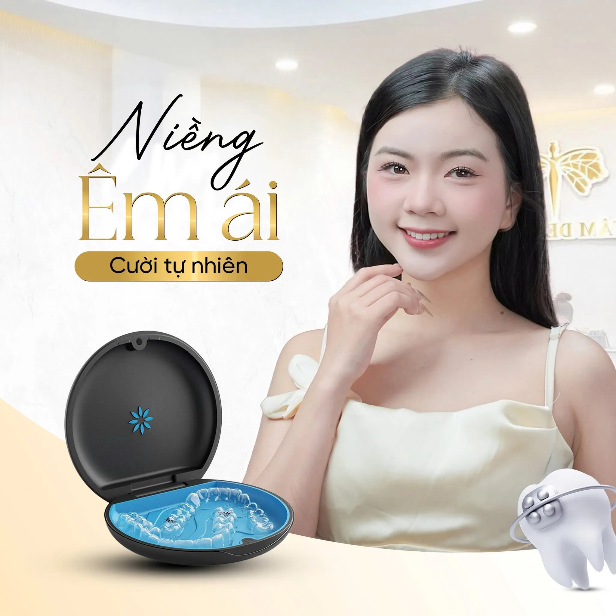 Niềng răng êm ái Invisalign và mắc cài thông minh